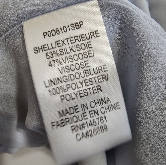 Parker Multicolor Floral 100% Silk Spaghetti Strap Mini Dress 0 NWT - Picture 9 of 9